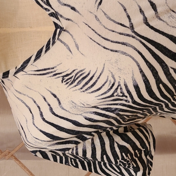 Robert Cavalli black and white men's t-shirt size 54 made in Italy - Picture 2 of 16